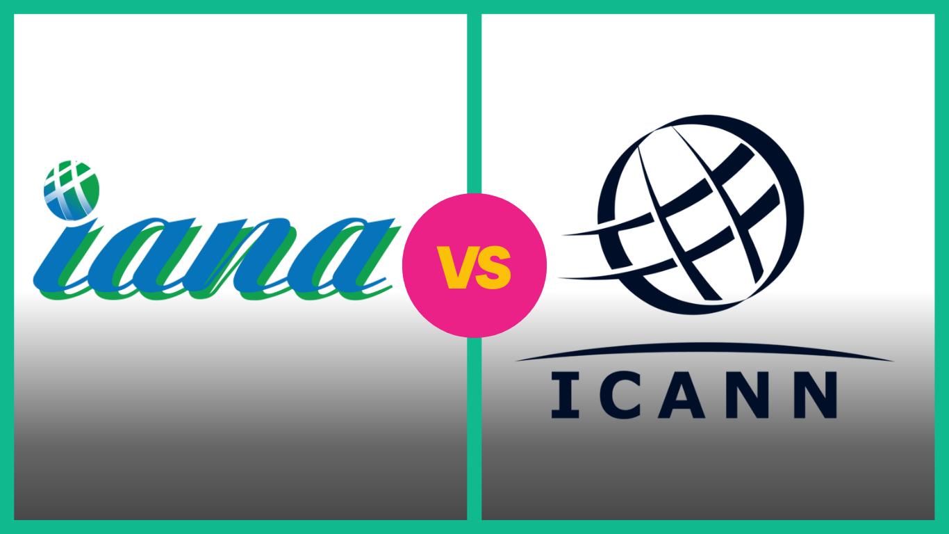 IANA vs ICANN comparison