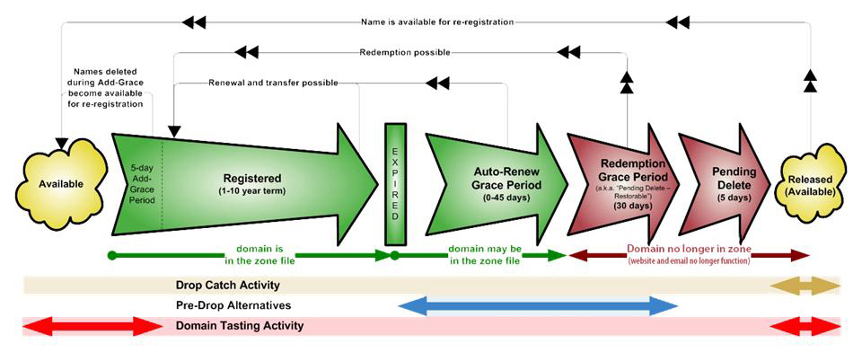 domain lifecycle